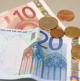 Euro-Banknoten und -Münzen